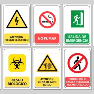 avisos de señalización